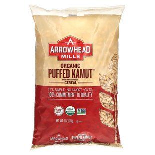 Arrowhead Mills, Organic Puffed Kamut Cereal, 6 oz (170 g) купить в Киеве и Украине