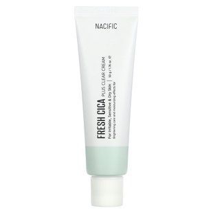 Nacific, Fresh Cica, прозорий крем, 50 г (1,69 унції)