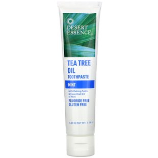 Зубная паста чайное дерево и мята Desert Essence (Toothpaste) 176 г купить в Киеве и Украине