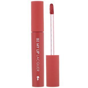 Лак для губ, відтінок 02 пекучий червоний, Be My Lip Lacquer, Yadah, 4 г