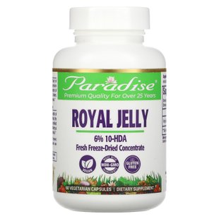 Маточное молочко Золотой Император Paradise Herbs (Royal jelly Golden Emperor) 60 капсул купить в Киеве и Украине