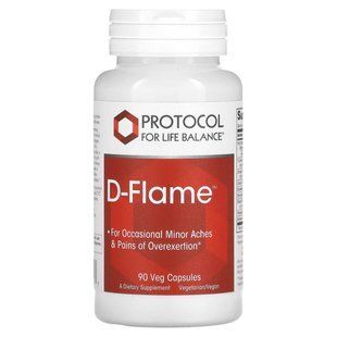 Protocol for Life Balance, D-Flame, 90 рослинних капсул