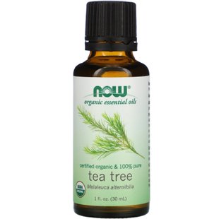 Масло чайного дерева органик Now Foods (Essential Oils Oil Tea Tree) 30 мл купить в Киеве и Украине