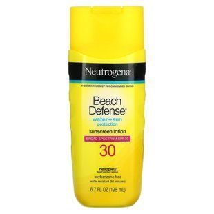 Sunscreen Lotion SPF 30 Neutrogena (Beach Defense Sunscreen Lotion SPF 30) 198 ml