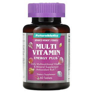 Women's Multivitamins Advanced Formula Energy Plus FutureBiotics (Women's Advanced Multi Energy Plus) 60 tablets