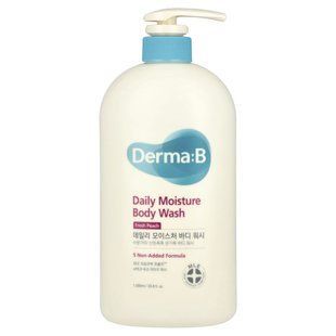 Derma:B, Daily Moisture Body Wash, Fresh Peach, 33.8 fl oz (1,000 ml) купить в Киеве и Украине