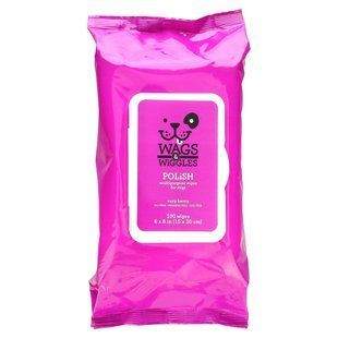 Wags & Wiggles, Polish, Multipurpose Wipes for Dogs, Very Berry , 100 Wipes купить в Киеве и Украине