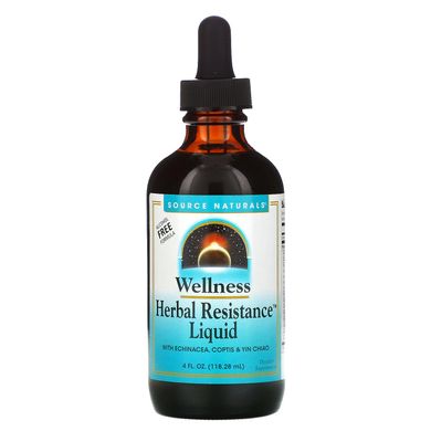 Зміцнення імунітету Source Naturals (Herbal Resistance Liquid Wellness) 118.28 мл