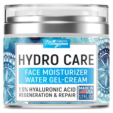 Maryann Organics, Hydro Care, зволожуючий гель-крем для обличчя, 1,7 рідких унцій
