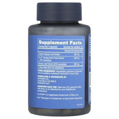 ProHealth Longevity, Full Spectrum Bacopa, 60 Capsules купить в Киеве и Украине
