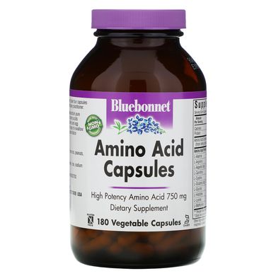 Амінокислоти комплексні Bluebonnet Nutrition (Amino Acid) 180 капсул