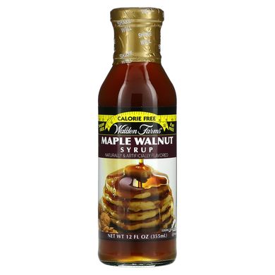 Кленовый ореховый сироп, Maple Walnut Syrup, Walden Farms, 355 мл купить в Киеве и Украине