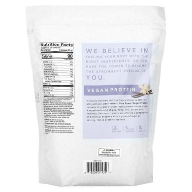 Dr. Mercola Pure Power Vegan Protein 690 g vanilla