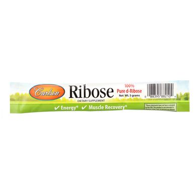 Рибоза Carlson Labs (Ribose) 30 пакетиків