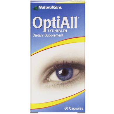 Здоровье глаз NaturalCare (OptiAll Eye Health) 60 капсул купить в Киеве и Украине