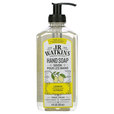 Натуральне мило для рук, лимон, J R Watkins, 11 рідких унцій (325 мл)