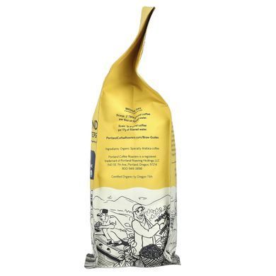 Portland Coffee Roasters, Органический кофе, молотый, жирной обжарки, темная суматра, 340 г (12 унций) купить в Киеве и Украине