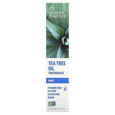 Зубна паста чайне дерево і м'ята Desert Essence (Toothpaste) 176 г