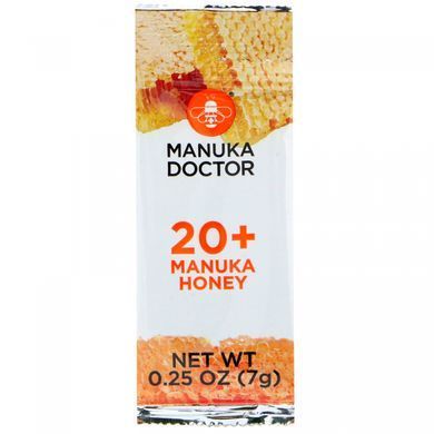 Манука мед 20+ Manuka Doctor (Manuka Honey) 24 пакети по 7 г