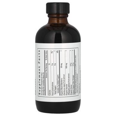 Gaia Herbs, тонік з органічної чорної бузини, 118 мл (4 рідк. унції)