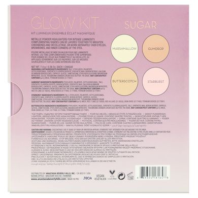 Набір для цукрового сяйва, Sugar Glow Kit, Anastasia Beverly Hills, 1,04 унції (29,6 г)