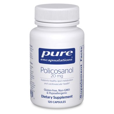 Полікозанол Pure Encapsulations (Policosanol) 20 мг 60 капсул