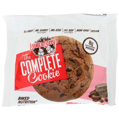 Комплексне печиво, подвійний шоколад, Lenny,Larry's, 12 печива, по 57 г кожна