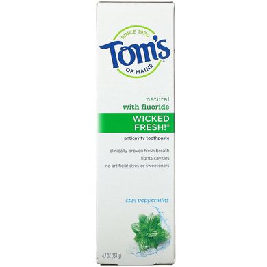 Зубная паста с мятой и солодкой Tom's of Maine (Toothpaste) 133 г купить в Киеве и Украине