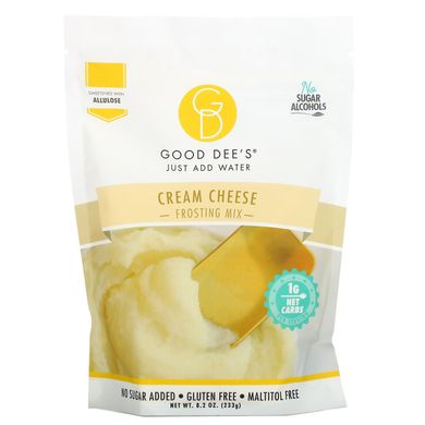 Good Dee's, Суміш для глазурі, вершковий сир, 8,2 унції (233 г)