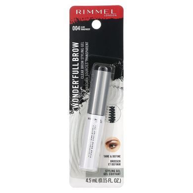 Rimmel London, Wonder'Full, гель-туш для брів, 004, 4,5 мл (0,15 рідк. унції)