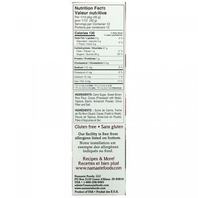 Namaste Foods, Brownie Baking Mix, Gluten-Free, 30 ounces (850 g)