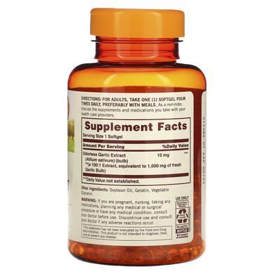 Garlic 1000 mg 250 capsules