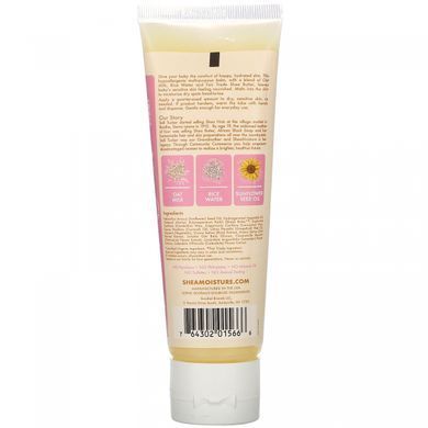 Дитячий багатоцільовий бальзам, вівсяне молоко і рисова вода, Baby Multi-Purpose Balm, Oat Milk & Rice Water, SheaMoisture, 99 г