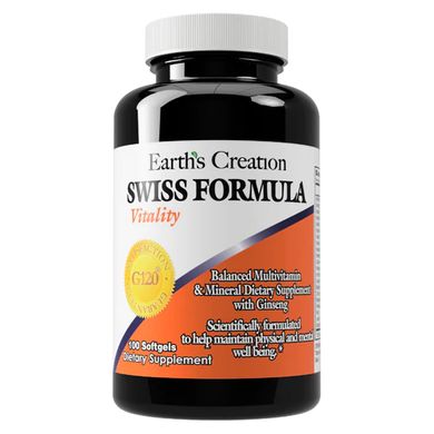 Вітаміни для відновлення організму Earth's Creation (Swiss Formula) 100 капсул