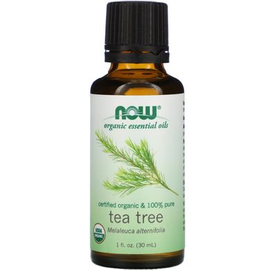 Олія чайного дерева органік Now Foods (Essential Oils Oil Tea Tree) 30 мл
