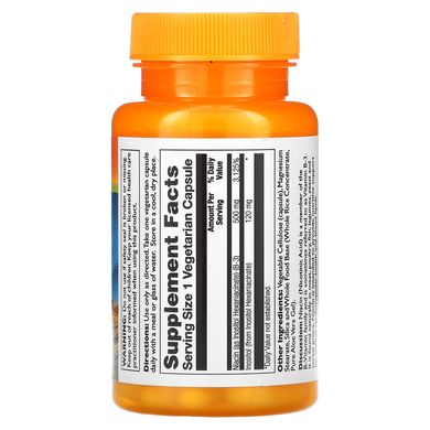 Витамин B3 Thompson (No Flush Niacin) 500 мг 30 капсул купить в Киеве и Украине