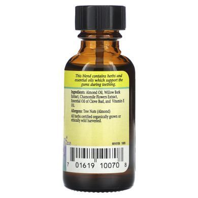 Herbs for Kids, Gum-omile Oil, Alcohol-Free, 1 fl oz (30 ml) купить в Киеве и Украине