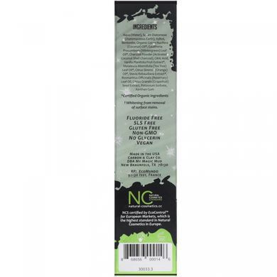 Activated charcoal, fluoride-free, whitening toothpaste, wintergreen, My Magic Mud, 4 oz (113 g)
