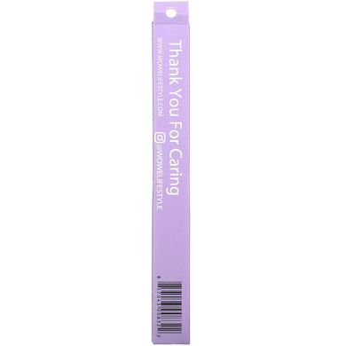 Wowe, ColorBurst, Бамбукова зубна щітка, фіолетовий, 1 зубна щітка