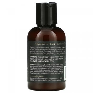 Cremo, Reserve Collection, beard and face wash, distillers blend, 4 fluid ounces (118 ml)