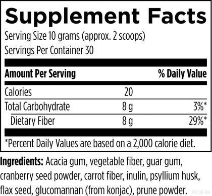 Designs for Health Fiber Prebiotic Complete 300g Unflavored