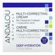 Andalou Naturals, Multi-corrective cream, collagen with biological design + hyaluronic acid, 1.7 fluid ounces (50 ml)
