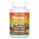 Дитячий вітамін C Nature's Plus (Source of Life Animal Parade Vitamin C) 90 жувальних таблеток у формі тварин без цукру апельсиновий сік фото