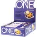 Протеїнові батончики зі смаком фруктового пирога з голубиною One Brands (ONE Bar Blueberry Cobbler) 12 батончиків по 60 г фото