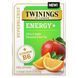Twinings, Superblends, Energy с витамином B6, зеленый чай с цитрусовыми и яблоками, 16 чайных пакетиков, 29 г (1,02 унции) фото