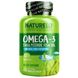 Омега-3 риб'ячий жир NATURELO (Omega-3 Triglyceride Fish Oil) 1100 мг 120 гелевих капсул фото