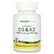Vitamin D3 and K2 Natures Plus (Vit D3/Vit K2) 1000 IU/100 mcg 90 capsules