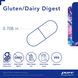 Ферменти для перетравлення глютену Pure Encapsulations (Gluten/Dairy Digest) 60 капсул фото