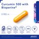 Куркумин 500 с биоперином Pure Encapsulations (Curcumin 500 with Bioperine) 120 капсул фото