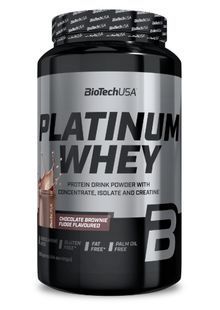 Протеїн Platinum Whey BioTech 1 кг Шоколадний брауні